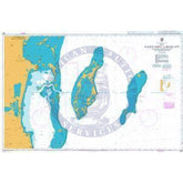 British Admiralty Nautical Chart 959: Colson Point to Belize City including Lighthouse Reef and Turneffe Islands